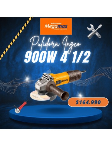 Pulidora Ingco 900W 4 1/2"