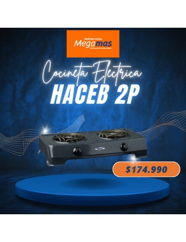 Cocineta Eléctrica Haceb 2...